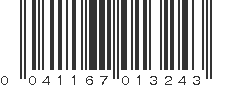 UPC 041167013243