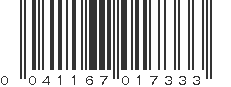 UPC 041167017333