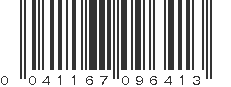 UPC 041167096413