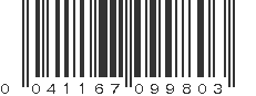 UPC 041167099803