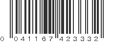 UPC 041167423332