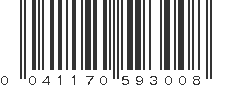 UPC 041170593008