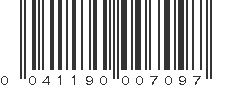 UPC 041190007097