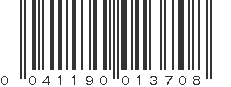 UPC 041190013708