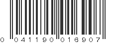 UPC 041190016907