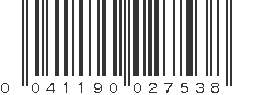 UPC 041190027538