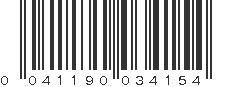 UPC 041190034154