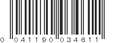 UPC 041190034611