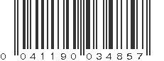 UPC 041190034857