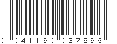 UPC 041190037896