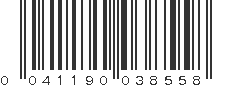 UPC 041190038558