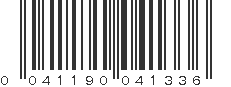 UPC 041190041336