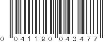 UPC 041190043477