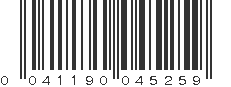 UPC 041190045259