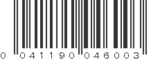 UPC 041190046003