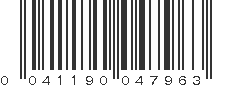 UPC 041190047963