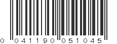 UPC 041190051045