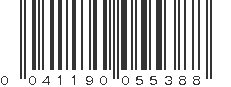 UPC 041190055388