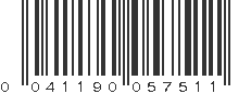 UPC 041190057511