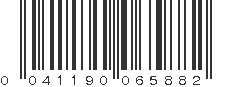 UPC 041190065882