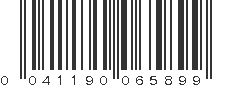 UPC 041190065899