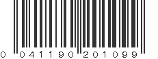 UPC 041190201099