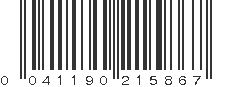 UPC 041190215867