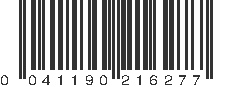 UPC 041190216277