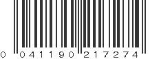 UPC 041190217274