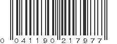 UPC 041190217977