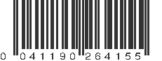 UPC 041190264155