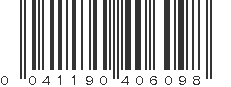 UPC 041190406098