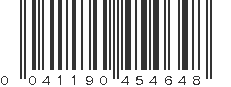 UPC 041190454648