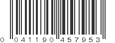 UPC 041190457953