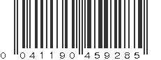 UPC 041190459285