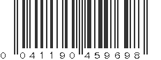 UPC 041190459698