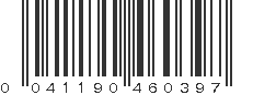 UPC 041190460397