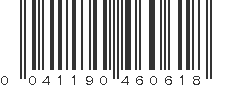 UPC 041190460618