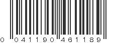 UPC 041190461189