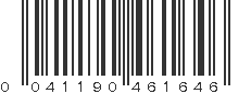 UPC 041190461646