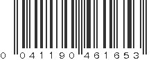 UPC 041190461653