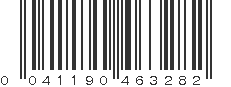 UPC 041190463282