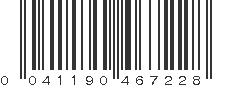 UPC 041190467228