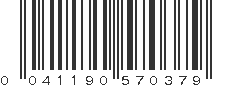 UPC 041190570379