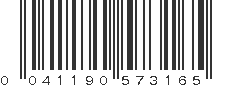 UPC 041190573165