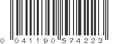 UPC 041190574223