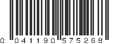 UPC 041190575268