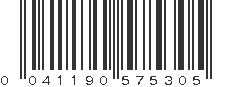 UPC 041190575305