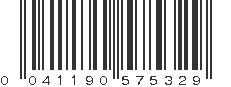 UPC 041190575329