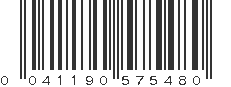 UPC 041190575480